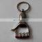 Mental bottle opener key chain with lovely design of palm