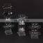 Custom design acrylic plastic plexiglass indsutrial factory direct sale multilayer transparent glasses display shelf
