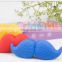 Colorful moustache Erasers set PVC box packing erasers