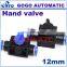 GOGO ATC 10pcs a lot HVFF pneumatic hand valve air pressure switch quick hose connector 12mm hose fitting