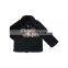 Wholesale Fleece Leopard White Baby Girl Winter Coat With Zipper