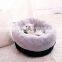 High Quality Cat Bed New Design Soft Small Dog Bed Washable Round Pet Bed with Removable cover