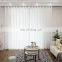 Cheap prices Ready Made European Style White Color Sheer Curtain fabric For Wholesale From China Factory