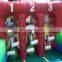 Inflatable derby horse race, inflatable pony hop race track, pony hop inflatable game