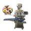 High capacity cookies machine filled two colors encrusting machine