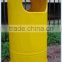 clear plastic garbage cans/garbage can for cars/decorative outdoor garbage can