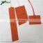 12V Flexible Silicone rubber Heater bed for heating warm