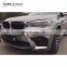 X5 M style fit for X5 F15  body kit front bumper rear bumper fender ducts vent grille over fenders muffler and exhaust  tips