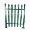 Industrial 12x12m Galvanized Palisades Fence Powder Coated Steel 2700mm High Green/ Black Fencing, Trellis & Gates Metal Green