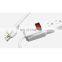 US USA America Canada Mexico Smart 220 Volts Plug Cord Strip Multi Electrical Cables Power Extension Socket