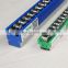 Self Lubrication thermoplastic Machined processed linear rail with gear rack