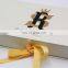 Hot style custom luxury  logo clothing packaging gift white magnetic paper boxes with ribbon
