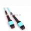 Hanxin 22 years equipment factory Single mode/ multimode MTP/MPO fiber optic patch cord