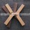 Beech walnut wood pan mat insulation mat large dining table pot coaster