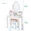 Bedroom North European white dresser mini type mini economy make-up table multifunction assembly simple dressing table