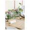 Rectangle Acrylic Sign Holder With White Stand Custom Acrylic Sign Board For Party Decorations