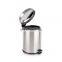 Indoor Small size commercial office creative plastic bucket office dustbin