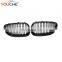 Carbon fiber front mesh hood grille for BMW 5 series E60 E61 2004-2009 kidney grill