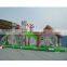 Hot sale inflatable bouncing bed castle obstacle course
