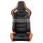 Custom PVC design universal adjustable racing seat sport seat