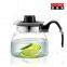 Eco-friendly water glass tea pot