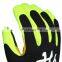 Synthetic leather sewing mechanic glove touch screen anti slip durable work driving mechanical gloves