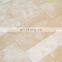 Premium Selection Quality Wholesale Extra Light Travertine Pattern Set Tile Chiseled Edge Brushed CEM-FPT-01