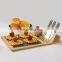 Granite Plate Charcuterie  Cheese Board Kitchen Ware  Board Set With Cutlery Bamboo Cheese Cutting Chopping Blocks