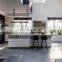 modern wood house small kitchen cabinet  room design gray and white kitchen base cabinets