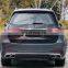Ukiss Genuine Auto 1:1 Amg Body Kit For 20-21 Benz GLS GLS450 Upgrade GLS63 AMG Black&Silver Rear Diffuser With Exhaust Pipe