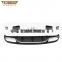 Hot Selling Auto Car Parts Rear Lip With For Benz W205 Modified C63 Sport Model Rear Diffuser With Black Silver Exhaust Pipes