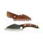 Forged Hammer Pattern Viking Stainless Steel Meat Cleaver Butcher Knife kitchen vegetable knife set with sheath
