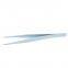 Pure white hand account straight elbow stainless steel Niezi jewelry/maintenance tool beauty eyelash grafting tweezers