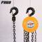 Wholesale manual hand operated hoist HSZ chain pulley block hoist for factory
