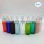 Colorful 50ml round PET spray bottle