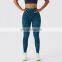 Camo Printed Seamless Yoga Scrunch Butt Leggings Custom Tummy Control Sports Pants