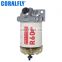 Coralfly Diesel Fuel Water Separator Filter Assembly R60S R60T R60P for Marine Outboard