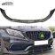 W205 C Class High Quality Carbon Fiber BS Style Front Lip Front Bumper Splitter Lip For Mercedes Benz C Class W205 2014-2018