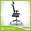 Black mesh, black office chair, black backrest, mesh chair, ergonomic chair, 3D headrest, adjustable armrest, aluminum base