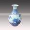 Hand painting blue and white porcelain vase artistic decor