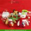 Mini Santa Clear Plastic Candy Bags Gift Storage Bottle Holder Christmas Decoration