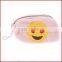 2015 new customized emoji plush pencil case hot sale- Free sample