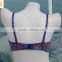 3/4 blue sexy lace bras for women,push up ladies bra