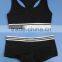 ladies sport bra set ,fashion hot bra and panty set