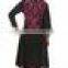new style net party wear embroidered kurta