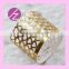 Haoze Wholesale Laser Cut Wedding Party Decoration Towel Napkin Ring MJ-25