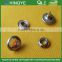 9mm Rhinestone Metal Rivets in Silver NF Color -- A006