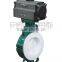 Electric Actuated PTFE lined wafer Butterfly Valve