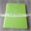 candy color recycled paper notebook,journal notebook with pen attached
