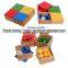 Wooden Montessori Material Educational Toys Montessori Wood Materials Toy Knobless Cylinders (Set of 4)